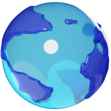 Welt  3D Icon