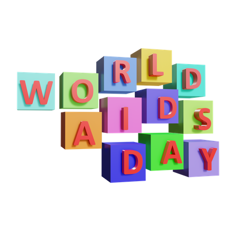 Welt-AIDS-Tag  3D Icon