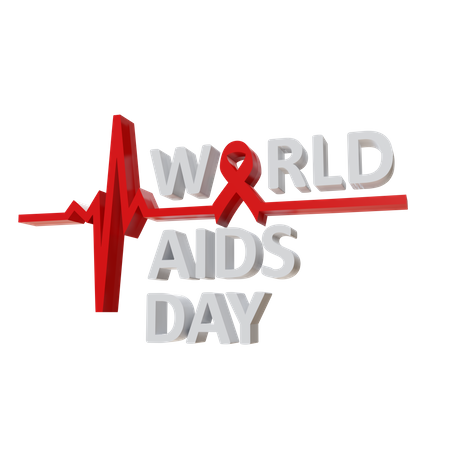 Welt-AIDS-Tag  3D Icon