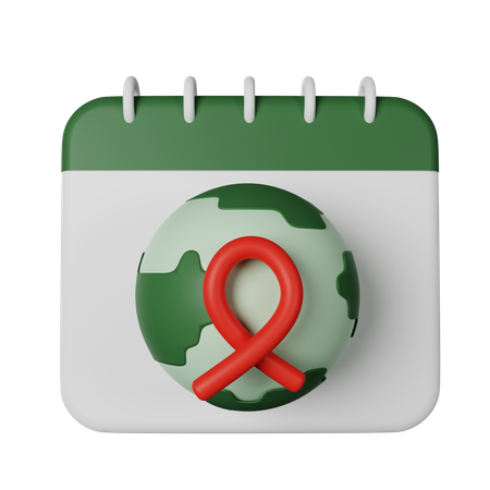 Welt-Aids-Tag  3D Icon