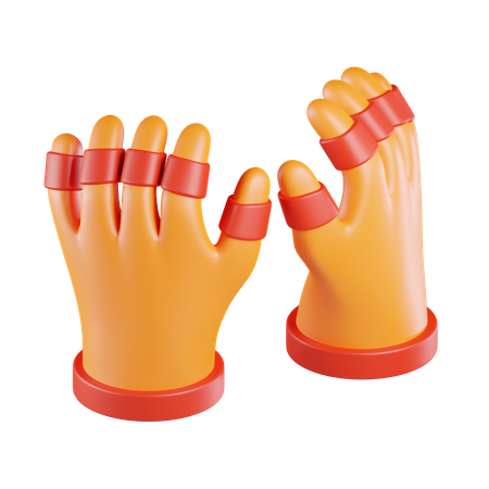 Weltraumhandschuh  3D Icon