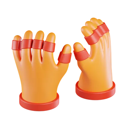 Weltraumhandschuh  3D Icon