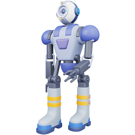 Weltraumroboter  3D Icon