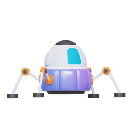 Weltraumroboter  3D Icon