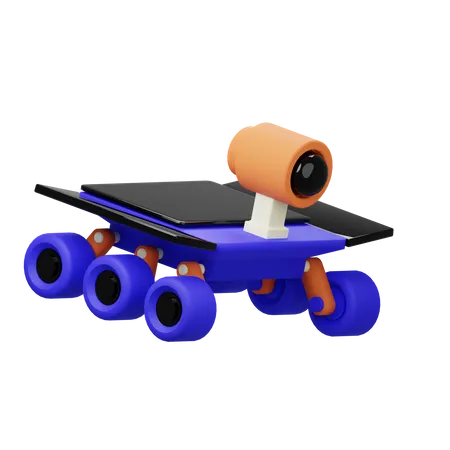 Weltraumrover  3D Icon