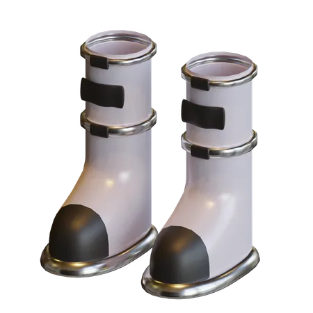 Weltraumstiefel  3D Icon