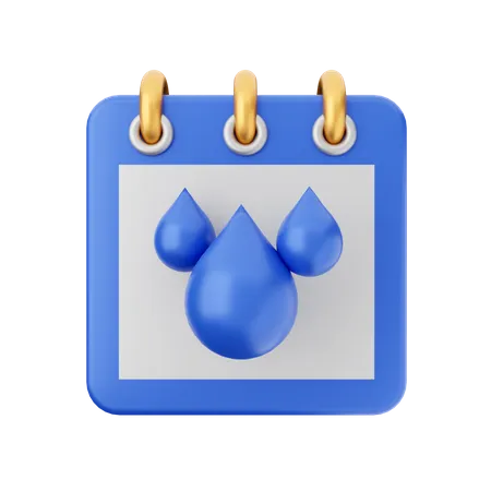 Welt-Wassertag  3D Icon