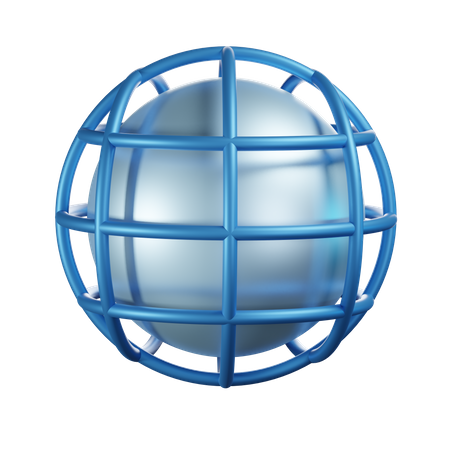 Weltweit  3D Icon