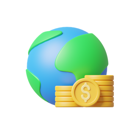 Globale Wirtschaft  3D Icon