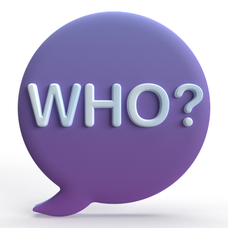 WHO  3D Icon