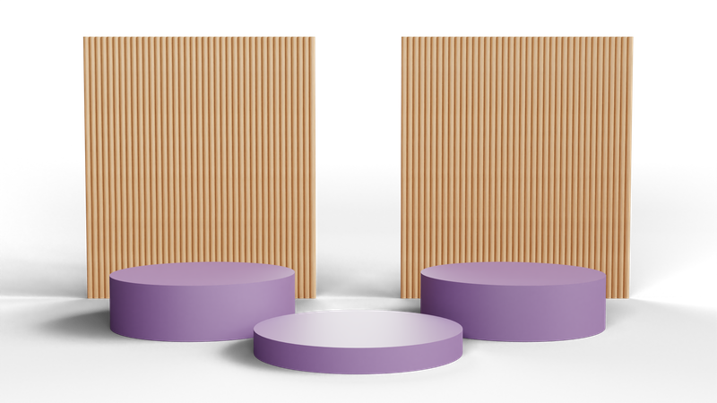 Werbepodest  3D Icon