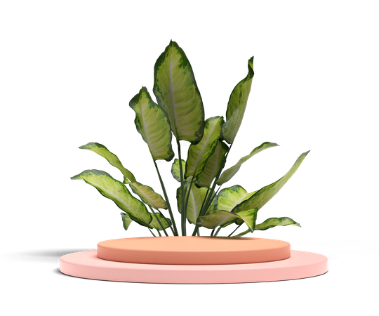 Werbepodest-Display  3D Icon