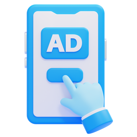 Werbung  3D Icon