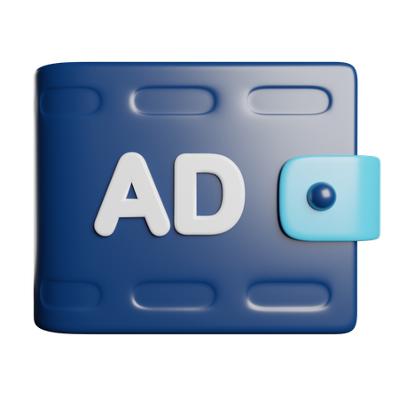 Werbung  3D Icon