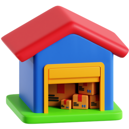 Werehouse  3D Icon
