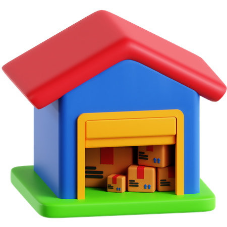 Werehouse  3D Icon
