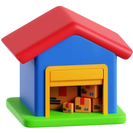Werehouse  3D Icon