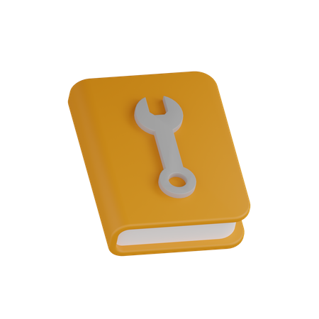 Werkzeugbuch  3D Icon