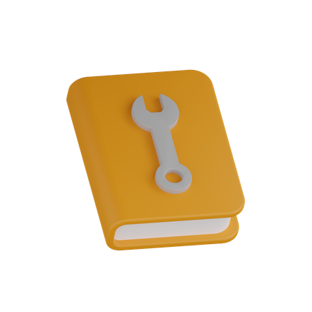 Werkzeugbuch  3D Icon