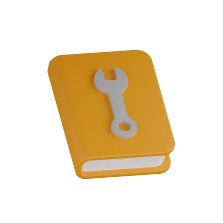 Werkzeugbuch  3D Icon