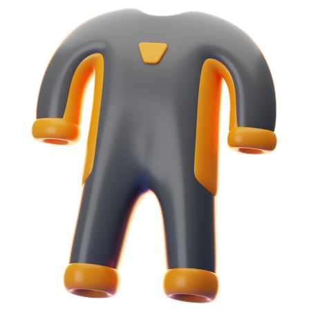 Wetsuit  3D Icon
