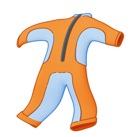 Wetsuit  3D Icon