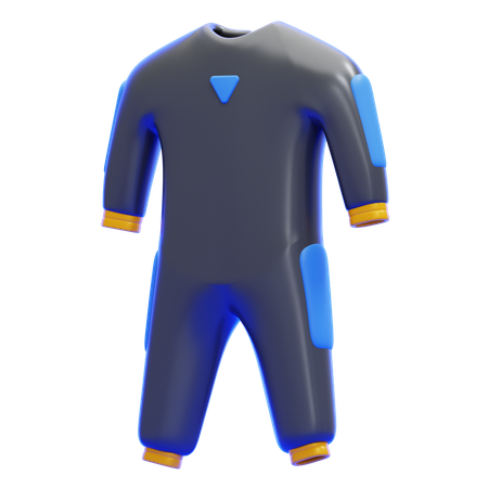 Wetsuit  3D Icon