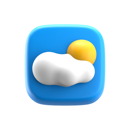 Wetter  3D Icon