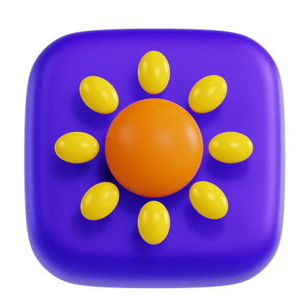 Wetter  3D Icon