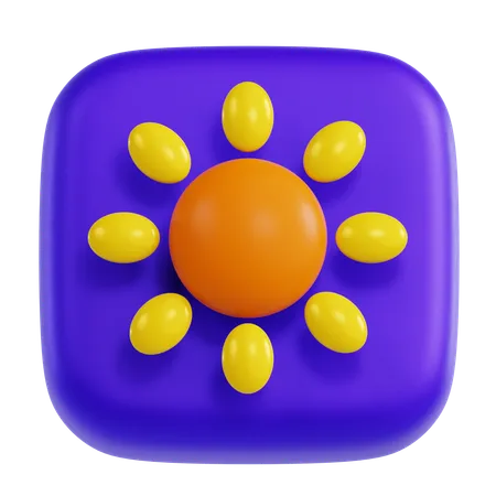 Wetter  3D Icon