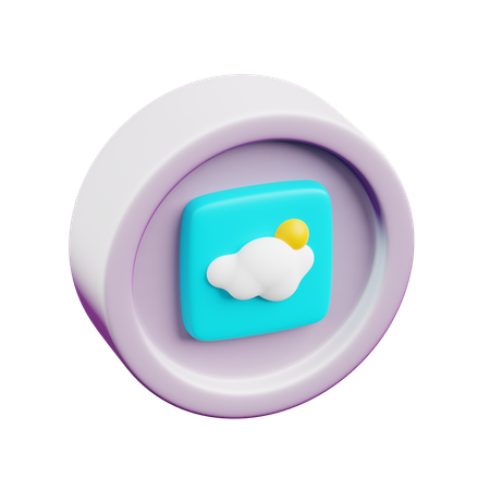 Wetter  3D Icon