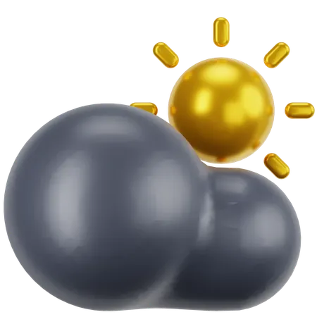 Wetter  3D Icon