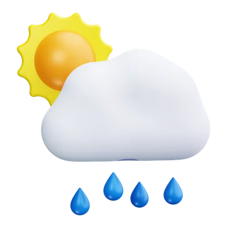 Wetter  3D Icon