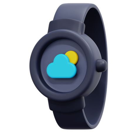 Wetteruhr  3D Icon