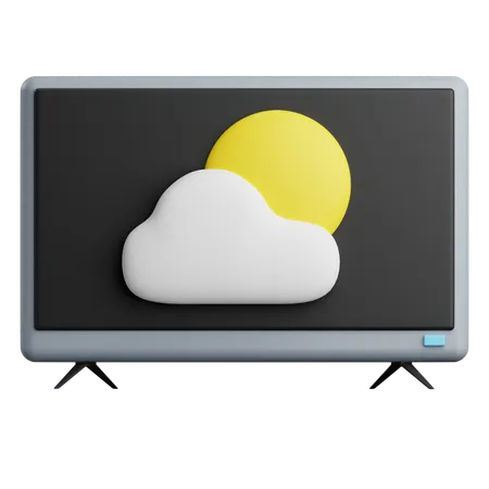 Wettervorhersage  3D Icon