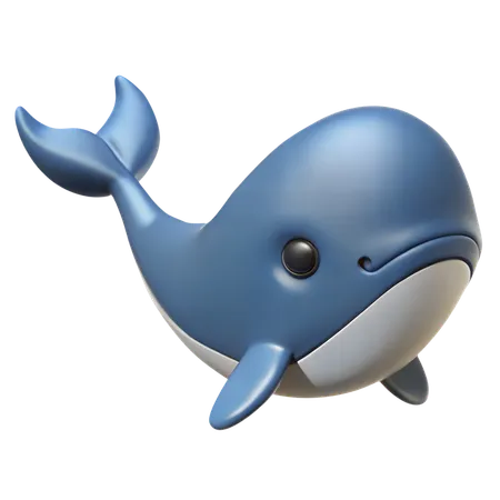 鯨  3D Icon