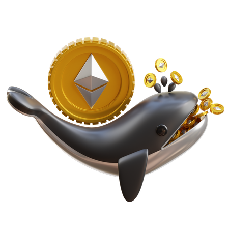 Whale  3D Icon