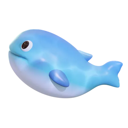 Whale  3D Icon