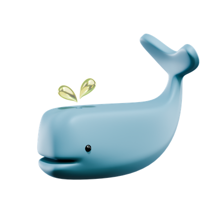 Whale Oil  3D Icon