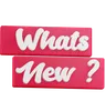 Whats New Sticker