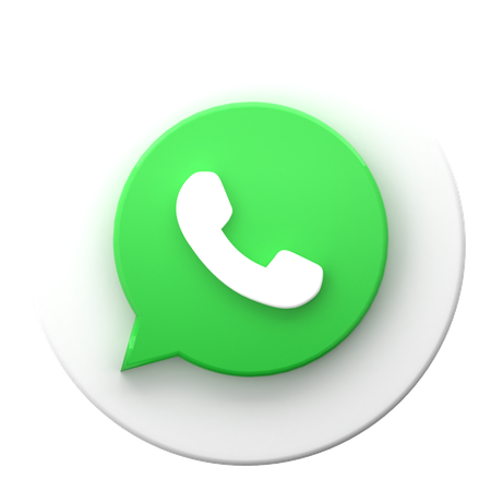 WhatsApp  3D Icon