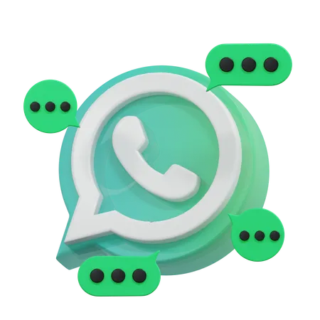 Whatsapp  3D Icon