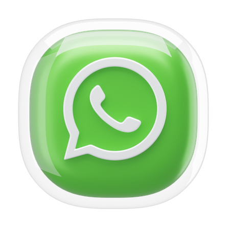 WhatsApp  3D Icon