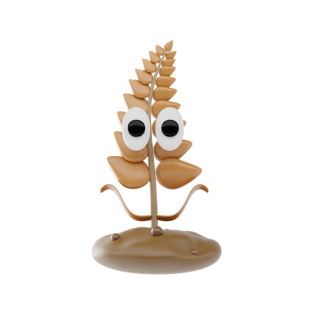 Wheat  3D Icon