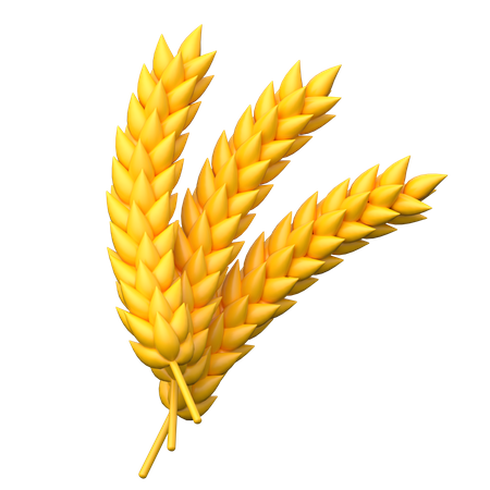 Wheat  3D Icon