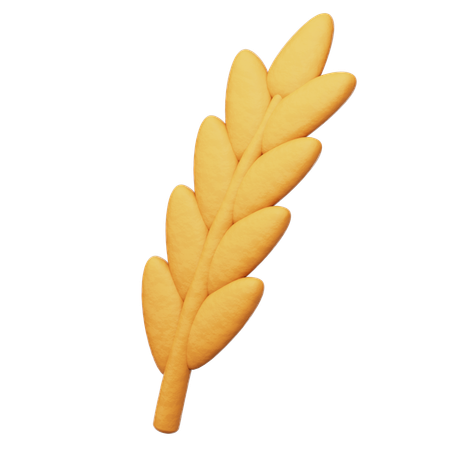 Wheat  3D Icon