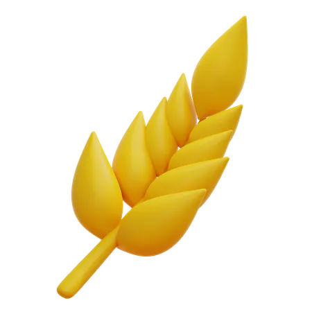 Wheat  3D Icon