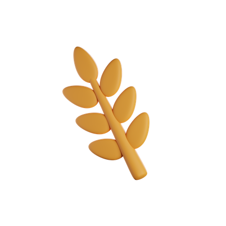 Wheat  3D Icon