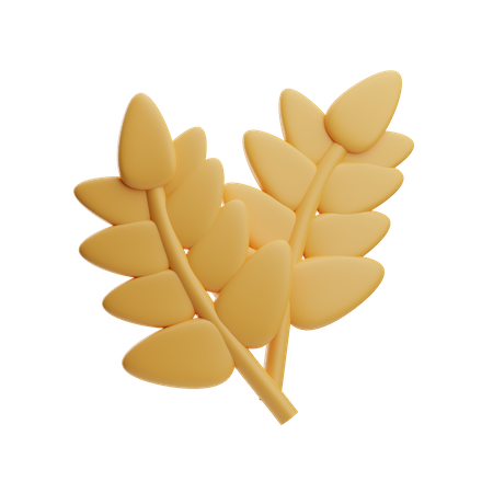 Wheat  3D Icon