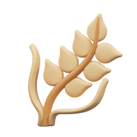 Wheat  3D Icon